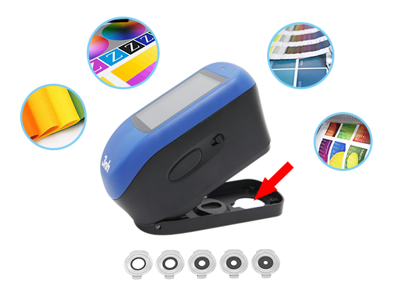 Five Interchangeable Apertures for Flexible Adaptation